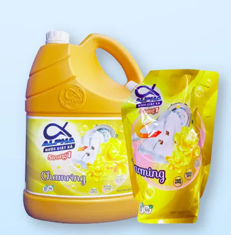 Nước giặt xả 5 trong 1 Chamring, sạch trắng sáng, khử khuẩn, diệt mùi, ngát hương thơm
