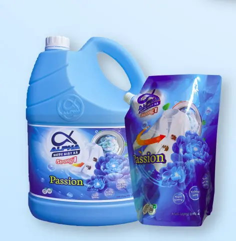 Nước giặt xả 5 trong 1 Passion, sạch trắng sáng, khử khuẩn, diệt mùi, ngát hương thơm