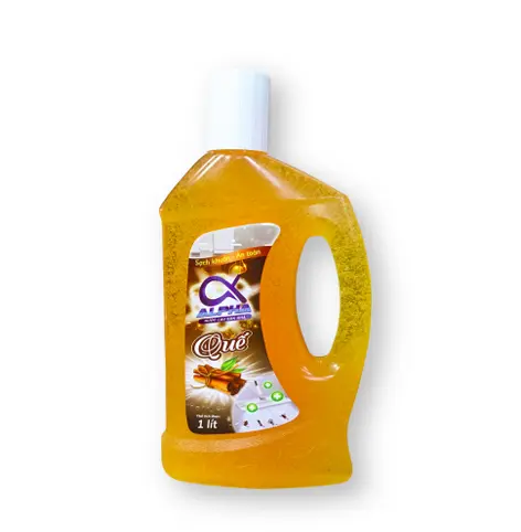 Nước lau sàn hương Quế giúp bảo vệ sàn nhà sạch và ngát hương thơm từ tinh dầu thiên nhiên