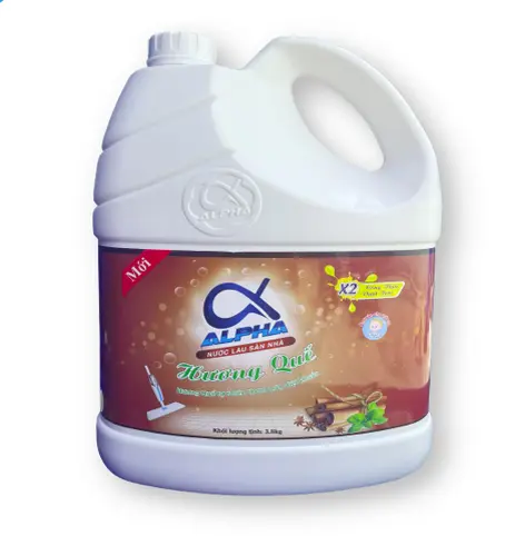 Nước lau sàn hương Quế giúp bảo vệ sàn nhà sạch và ngát hương thơm từ tinh dầu thiên nhiên